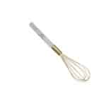 מטרפה נירוסטה מוזהבת אורך 30 ס"מ ידית אקרילית