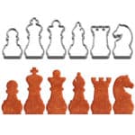 ⁦סט 6 חותכני שח מט⁩ – תמונה ⁦2⁩