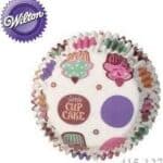 מנג'טים 75 יח' ציור קאפקיקס 5 ס"מ Wilton ארה"ב