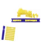 ⁦סט מטביעי אותיות מיני אנגלית לקישוט עוגיות כולל ידית⁩ – תמונה ⁦2⁩