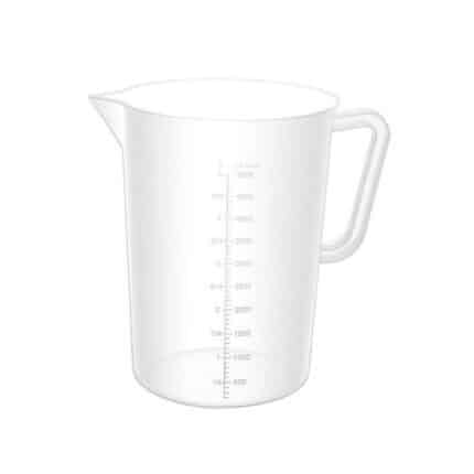 כד מידה פלסטיק ליטר