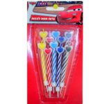 נרות מטה לבבות מכוניות