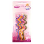 נרות מפותלים נסיכות