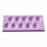 תבנית אותיות אנגלית בלונים סילקון