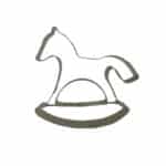 חותכן עוגיה סוס מתנדנד