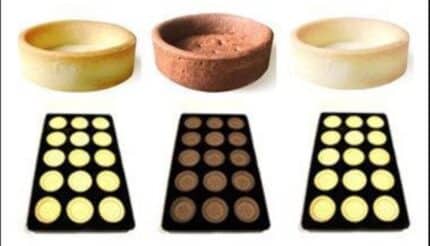 טארט פרימיום עגול מתוק 60 ממ 15 יחידות