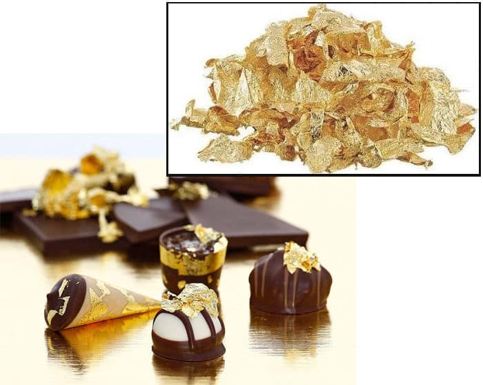 דפוני זהב /כסף לשוקולד – תמונה 1