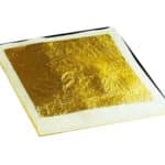 2 דפוני זהב 9.5*9.5 לקישוט