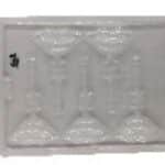 תבנית פלסטיק שפתיים על מקל