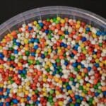 מזרה סוכריות צבעוני עגול 300 גרם