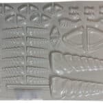 תבנית פלסטיק חד קרן 054