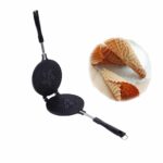 מחבת לוופל גלידה על הגז