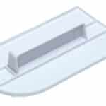 033b ־ מחליק בצק סוכר עם ידית