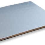 תחתית ריבוע כסף 1 ס"מ 34*34 - 115F