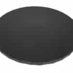 תחתית עגול שחור 1 ס"מ 29 סמ