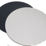 משטח עגול ק-29 ע-4 ממ שחור לבן