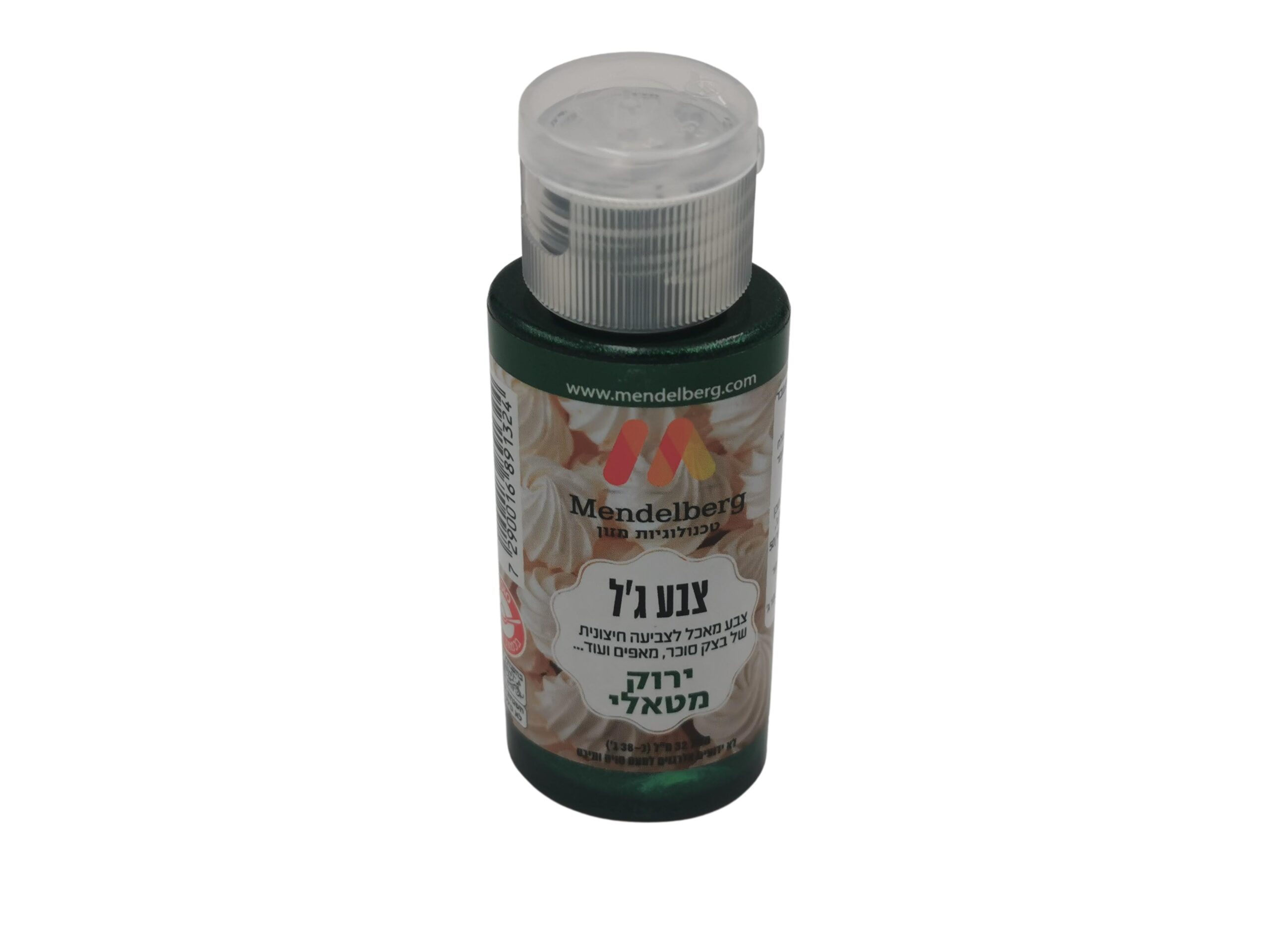 צבע ג'ל רך מטאלי ירוק – תמונה 1