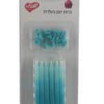 סט 12 נירות גדולים - צבע ים הדרגתי