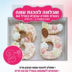 שבלונה מפלסטיק בגודל A4 מס 2