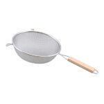 מסנן רשת ידית עץ 28 סמ