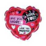 בלון ניפוח אוטומטי לב אדום XOX