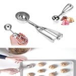 כף גלידה קפיץ נירוסטה 4 ס"מ ES4100