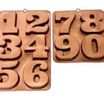 תבנית סיליקון ספרות עומדות ג-8.5 סמ