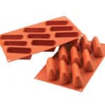 D2303 תבנית סיליקון 9 שקעים ג'דנויה גדול 9.35x31.5x4.25סמ