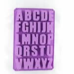 ES-238 תבנית סיליקון אותיות באנגלית גדולות