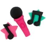 מקרופון ורוד בצק סוכר