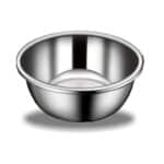 קערת נירוסטה קוטר 22