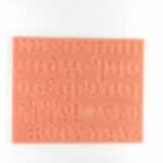 תבנית סילקון אותיות פונט נגה