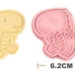 חותכן דינוזאור פלסטיק 02