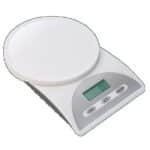 משקל דיגיטלי 5 קג דיוק 1 גרם פלסטיק לבן