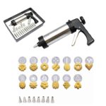 סט זילוף קרם והכנת עוגיות נירוסטה ES-1014