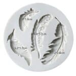 סיליקון לחיצה עלה 4 יח ק-10 סמ