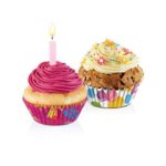 קאפקייקס צבעוניים מסיבה 6 ס"מ 60 יח'