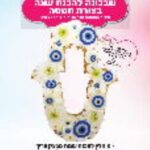 שבלונה פלסטיק בגודל A3בצורת חמסה