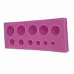 תבנית סיליקון הטבעה כדורים