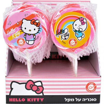 סוכריה על מקל 85 גרם הלו קיטי