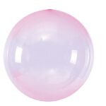 בלון בועה 24 אומברה ורוד