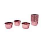 גביעי קאפקייקס רוז גולד