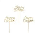 קיסם מטאלי HB זהב