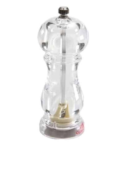 מטחנת פלפל אקרילי שקוף 14 ס"מ