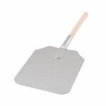 משוט לפיצה אלומניום ידית עץ 38*28*23 ס"מ