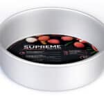 תבנית עוגה תחתית נשלפת 24-8 סמ SUPREME ANODIZED