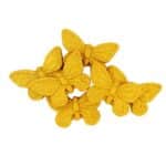 בצק סוכר פרפרים זהב