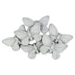 בצק סוכר פרפרים כסף