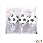 סוכריה על מקל כדורגל