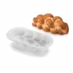 SFT340 תבנית סיליקון חלה הסדרה הלבנה